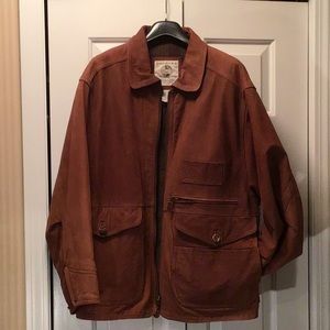 Vtg Men’s Banana Republic Leather Coat (Large)
